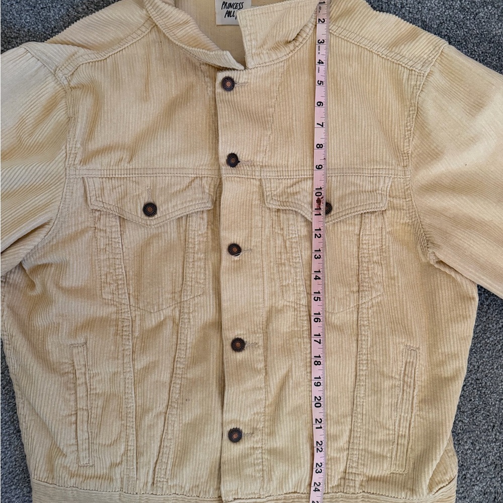 Women’s Canary Yellow Corduroy Jacket - Picture 7 of 9